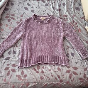 Philosophy Lavender Crew Neck Sweater